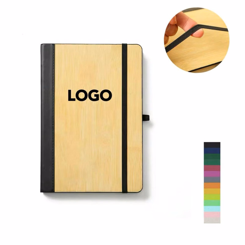MOQ 10 pcs Bamboo Journal