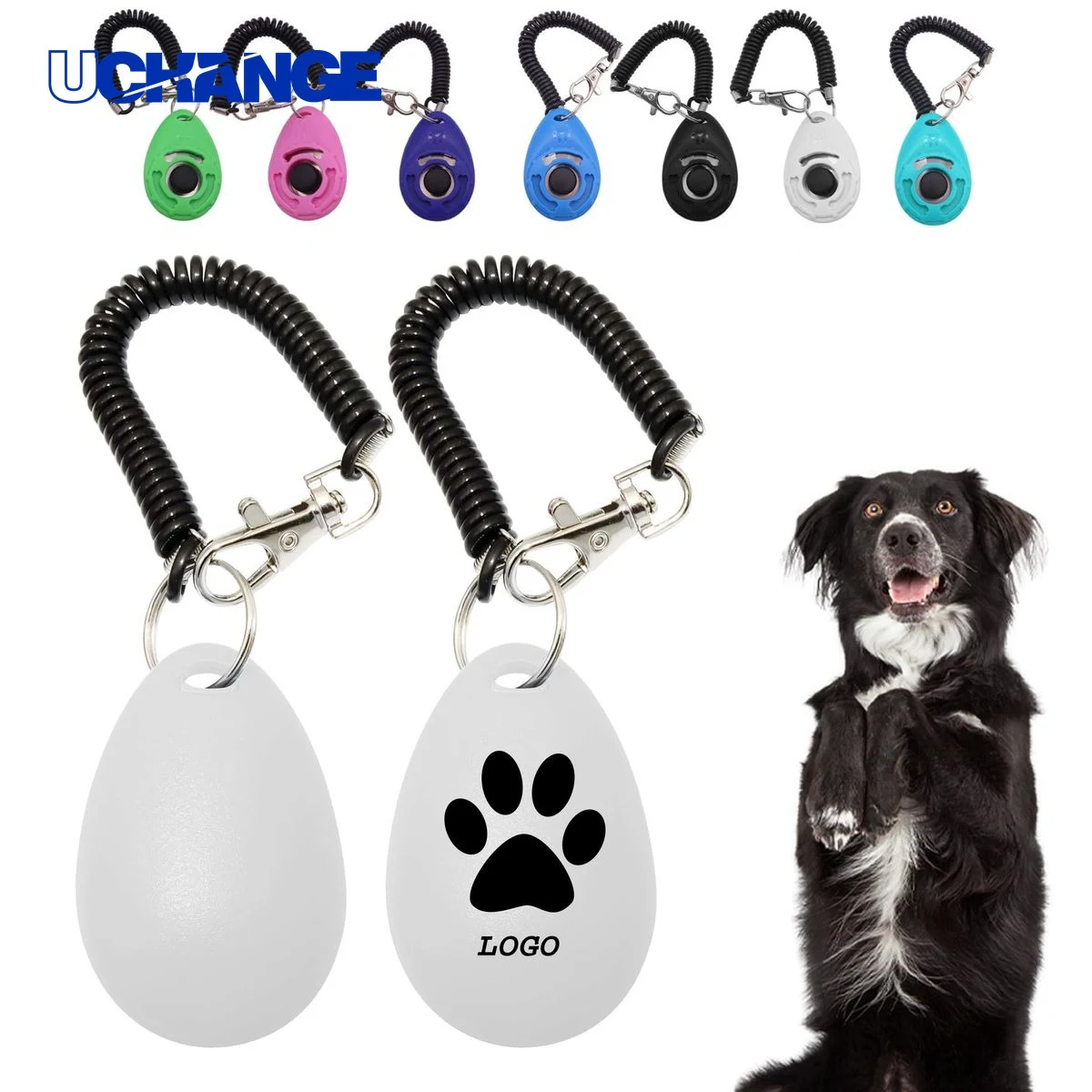 Dog Training Clicker with Wrist Strap for Control 1