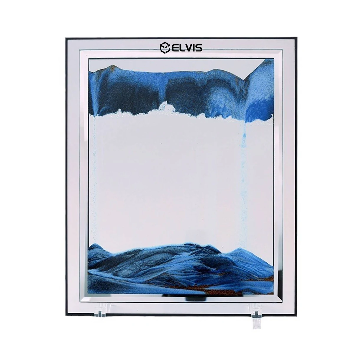 3D Mirror Edge Square Quicksand Painting Ornament 1