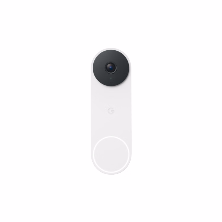 Google Nest Doorbell (Wired, 3rd Gen) - Snow