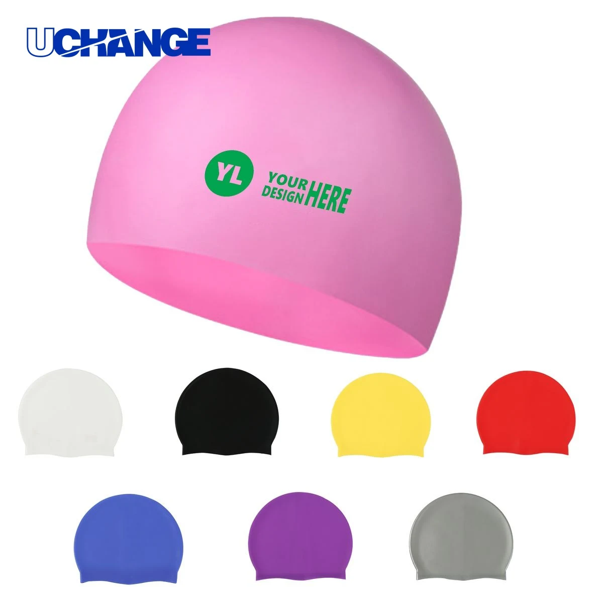 Durable Silicone Swimming Cap for Water Sports 1