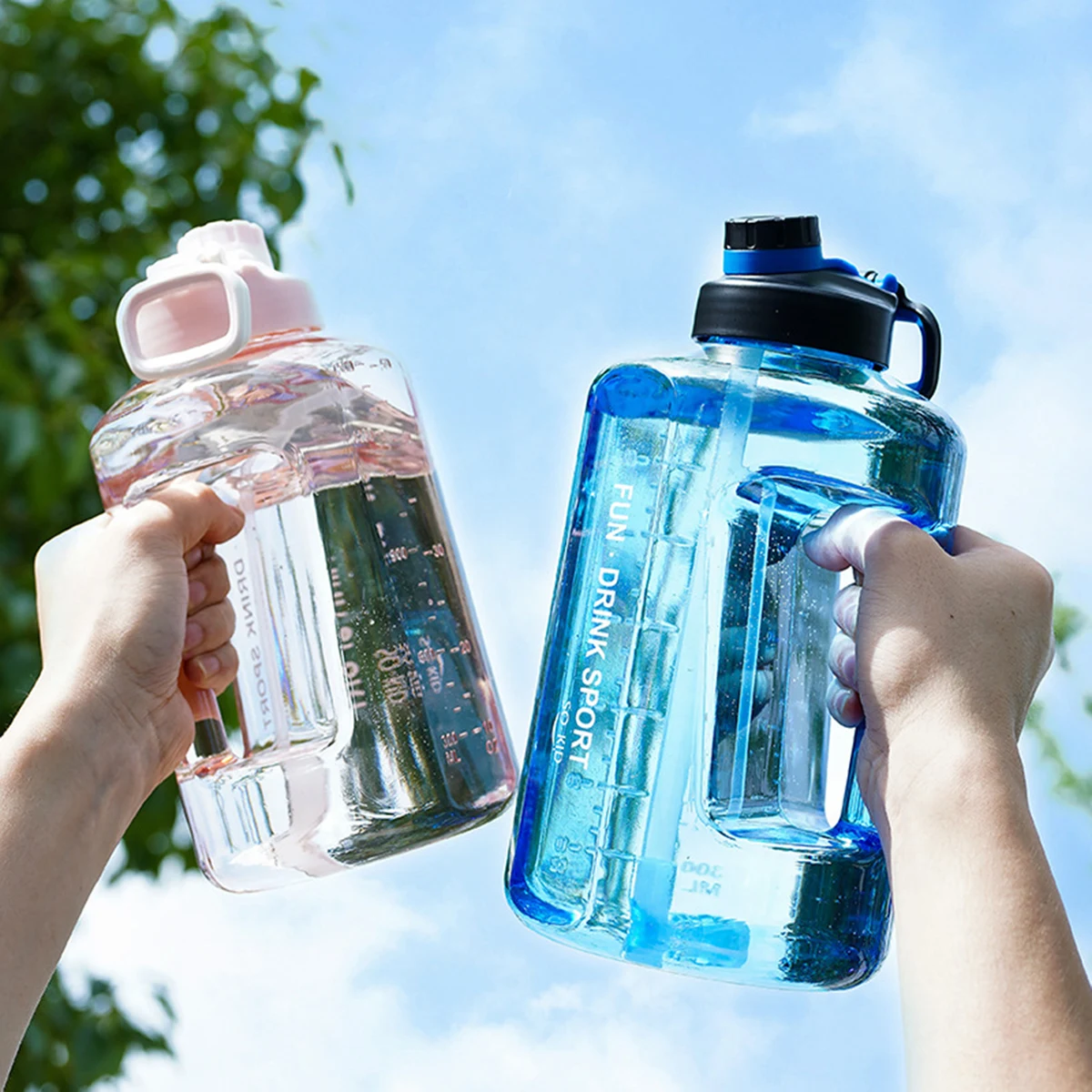Plastic Durable Gym Bottle 1