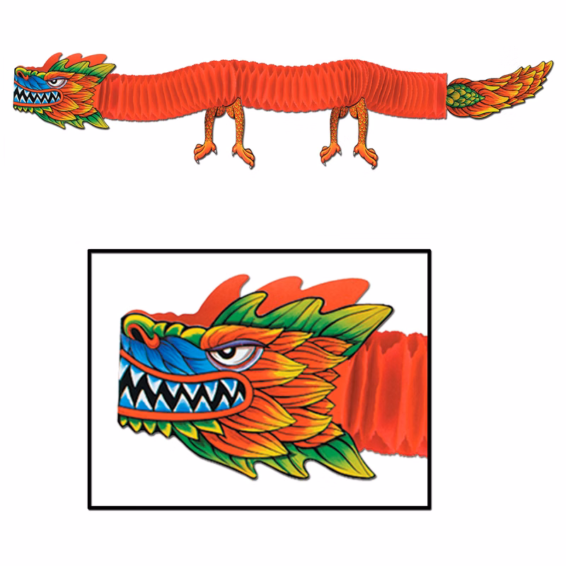 Asian Tissue Dragon w/ Legs