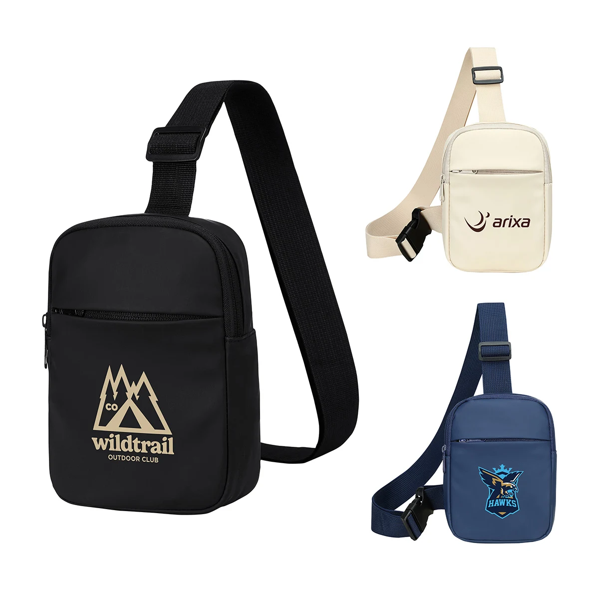 Posse Leatherette Crossbody Bag 1