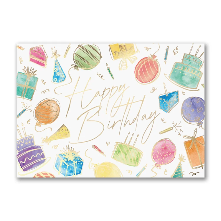 Celebration Icons Birthday Card 1