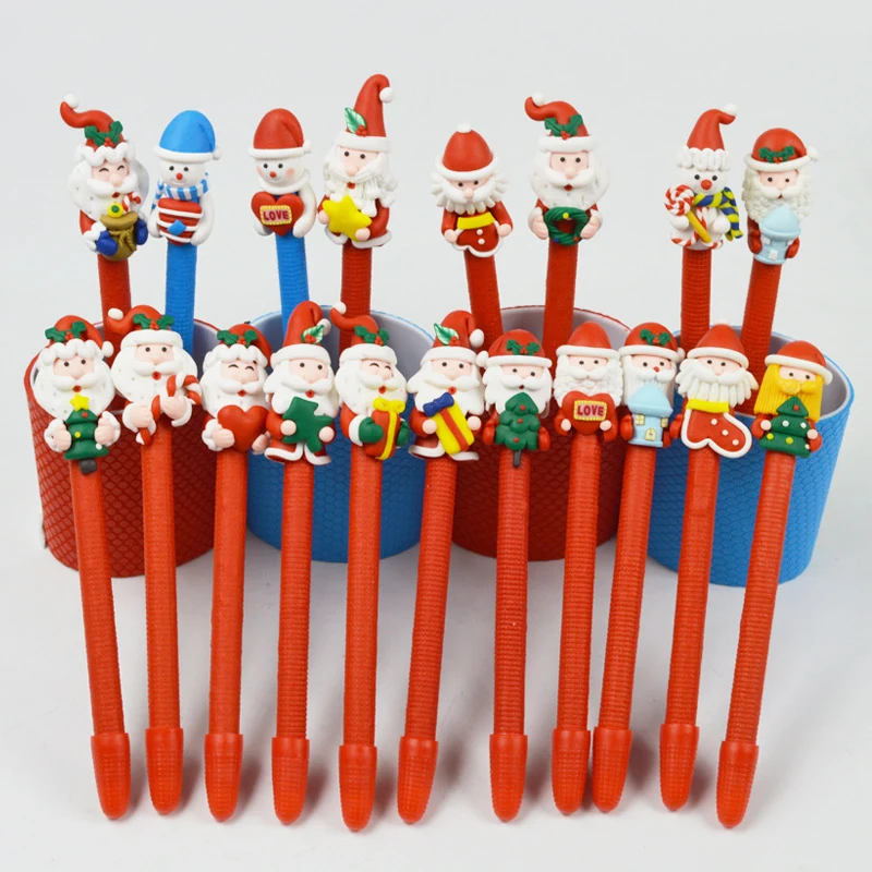Christmas Gift Various Santa Claus Shaped Pen 1