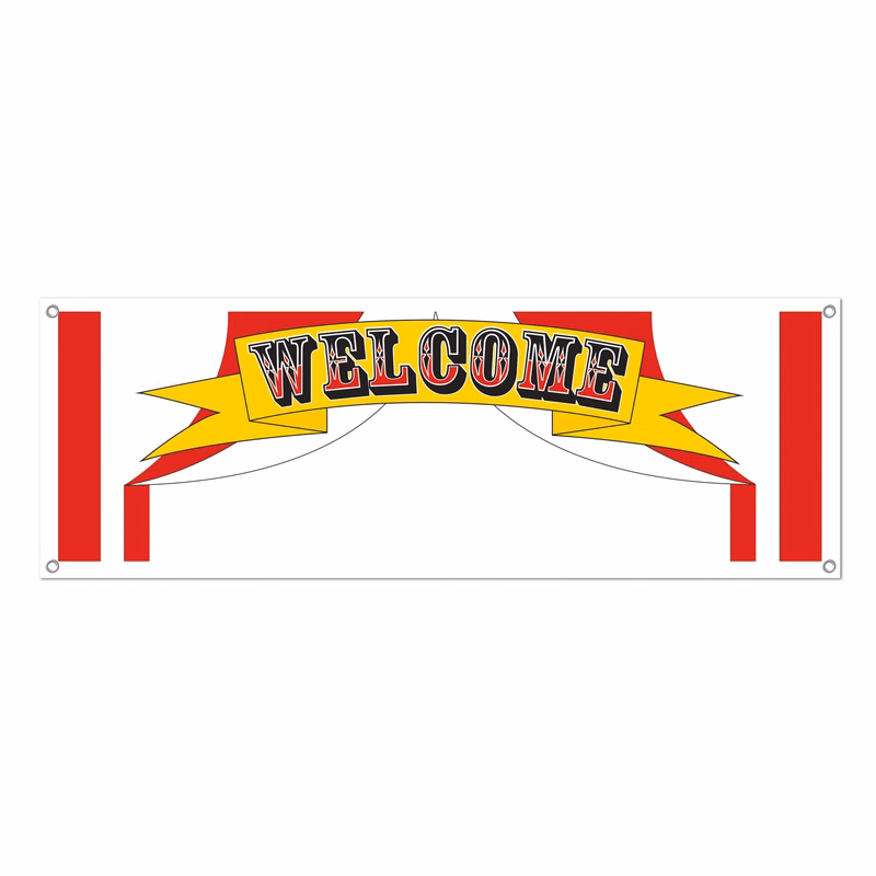 Welcome Sign Banner