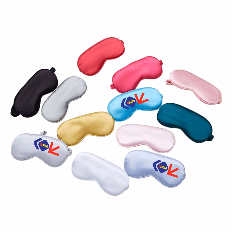 Satin Sleep Eye Mask Shade Cover Blinder