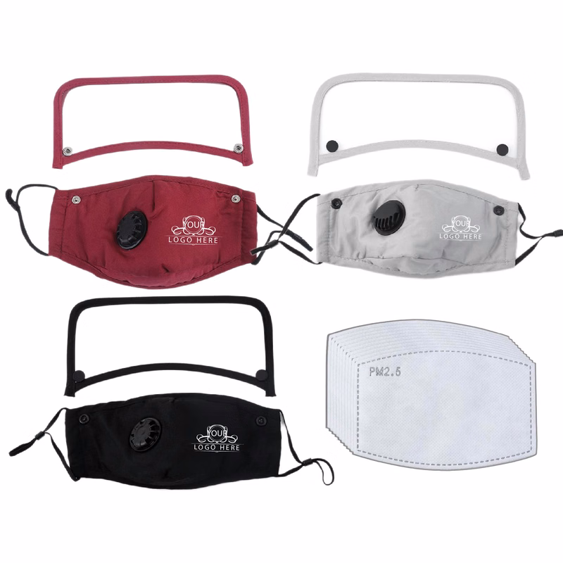 Reusable Face Mask with Eyes Shield