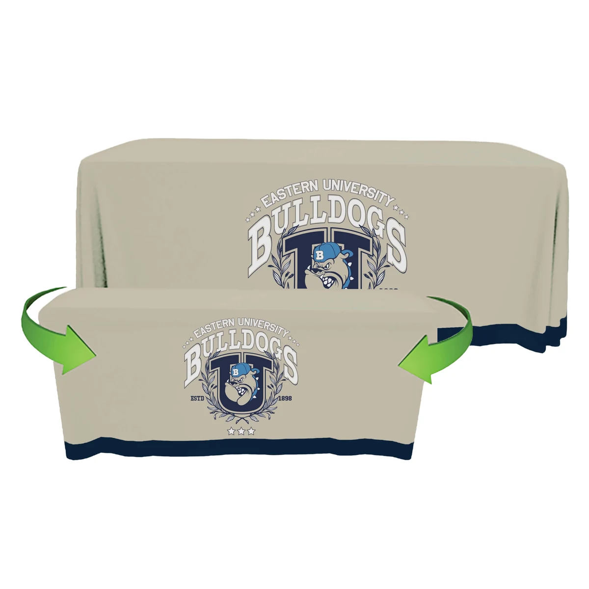 Convertible Throw PolyPoplin Table Cover (Dye Sub Full Cloth) 1
