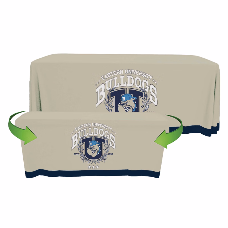 Convertible Throw PolyPoplin Table Cover (Dye Sub Full Cloth)