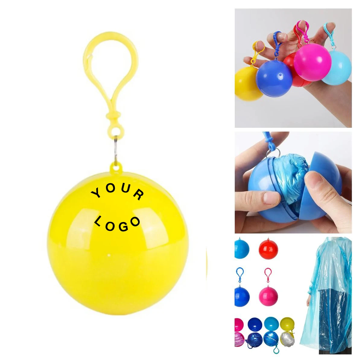 Waterproof Raincoat Ball for Sudden Showers 1