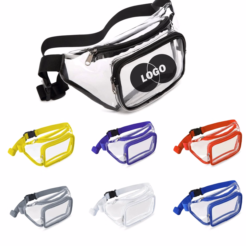 Clear Purse Transparent Adjustable Belt Bag