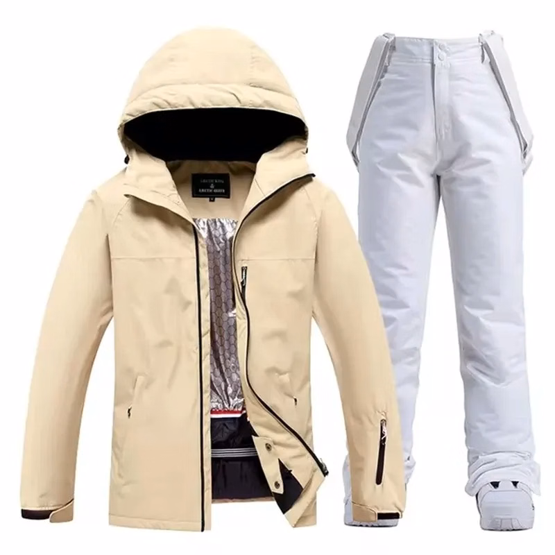 Waterproof Ski Suit Sets for Men and Women