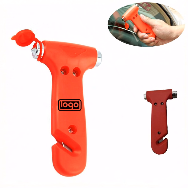 Car Safety Hammer and Seat Belt Cutter