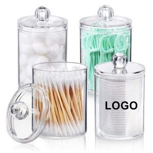 Clear Plastic Qtip Holder 1