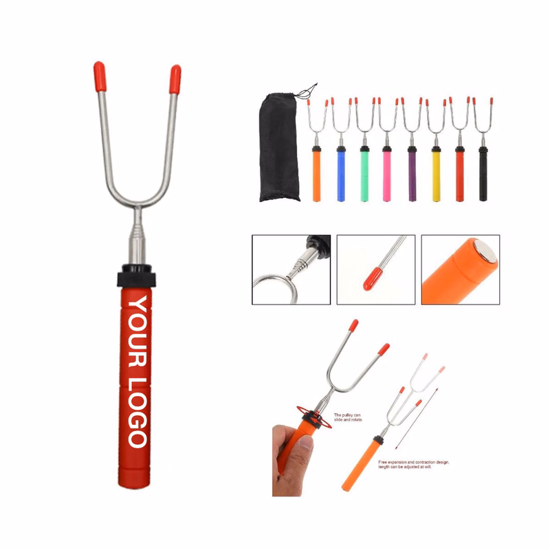 Extendable Marshmallow Fork for Grilling