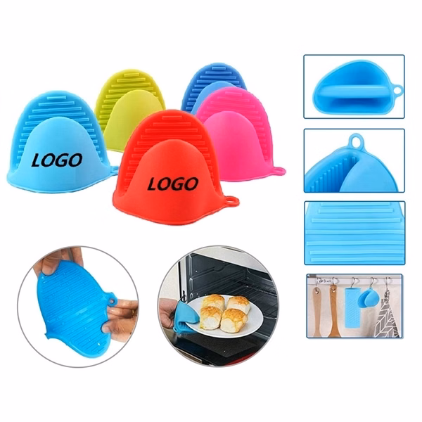 Custom Mini Silicone Clip Mitt — 446F Heat Rated Pressure Cooker Kitchen Giveaway