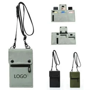 Crossbody Phone Bag Multi-Purpose Pouch w/ Adjustable Strap 1