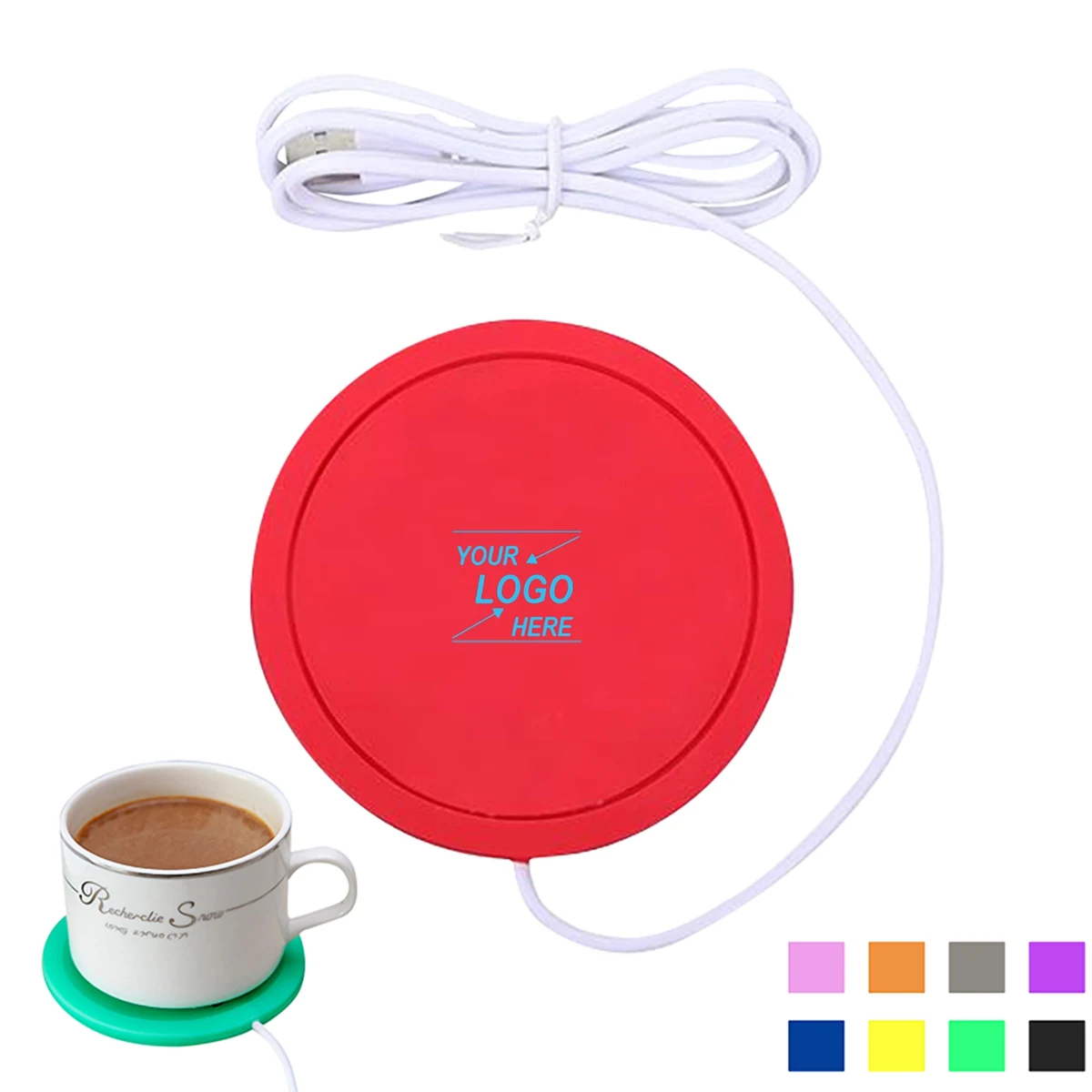 USB Powered Heating Coaster 1