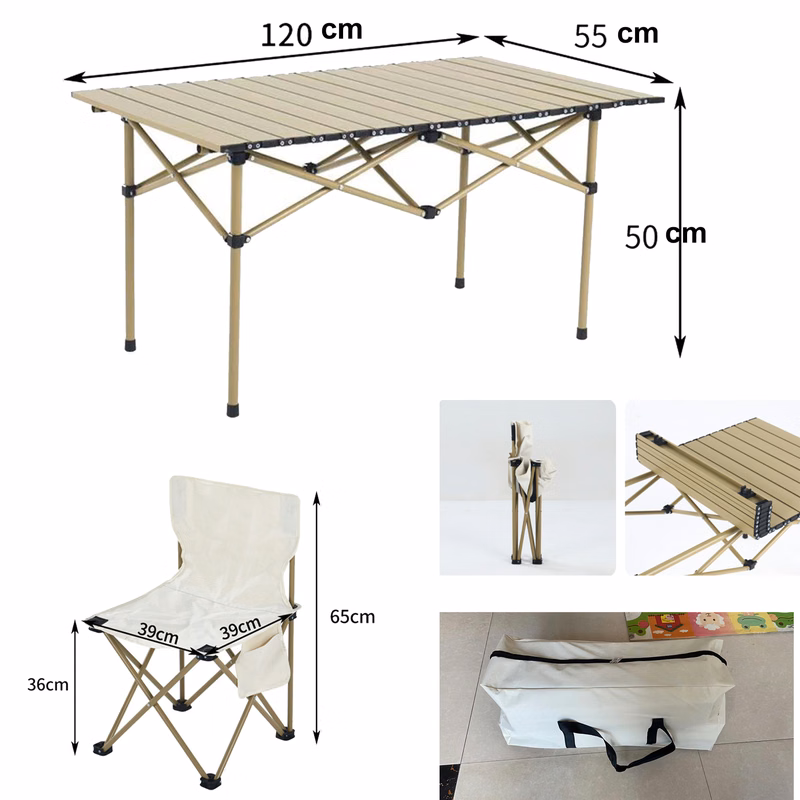Portable, Folding Picnic Table for Camping