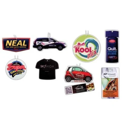 Various Shape Car Air Freshener Card 1