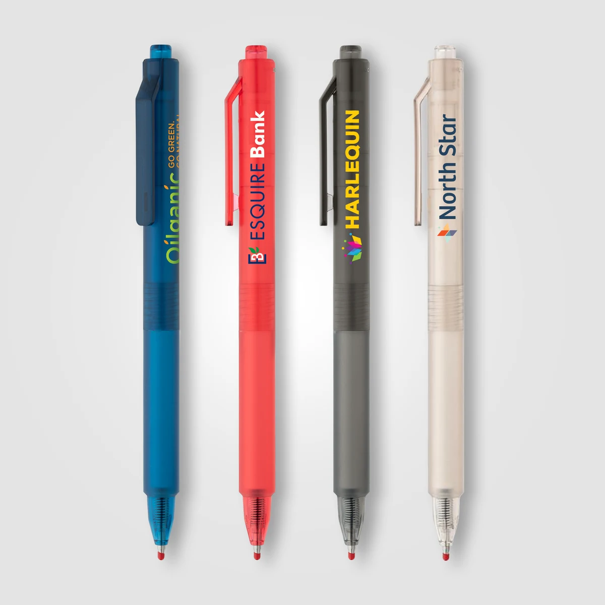 Nomi Recycled Plastic Translucent Gel Pen 1
