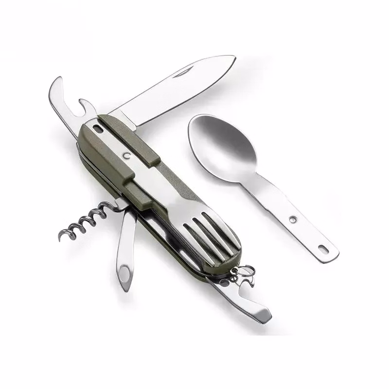 Foldable Camping Cutlery Set