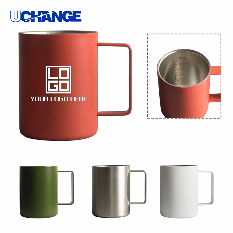 Double Layer Stainless Steel Coffee Mug