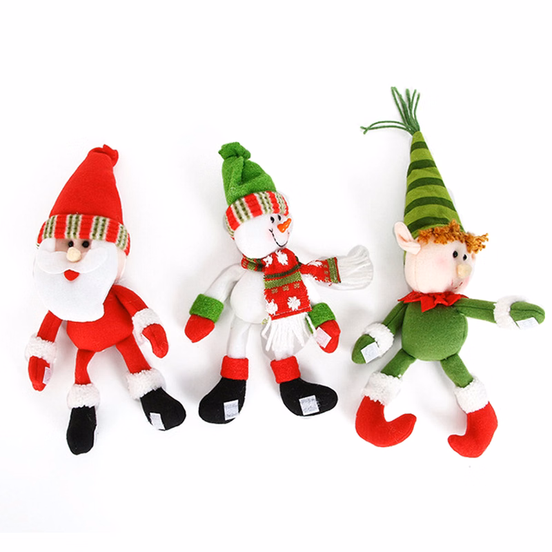Christmas Doll Hug Creative Wine Bottle Cover