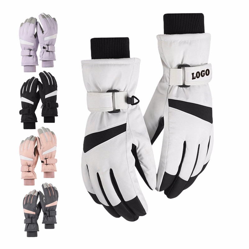 Windproof Thermal Touchscreen Ski Gloves