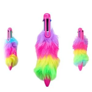 6 In 1 Colored Refills Slide Activated Pen 1