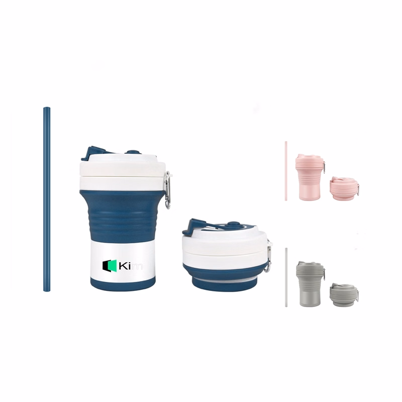 Folding Travel Sealed Silicone Water Cup