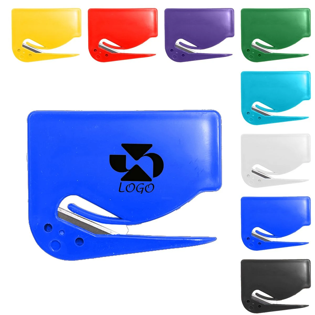 Portable Printed Oval Design Letter Opener For Envelopes And Packages 1