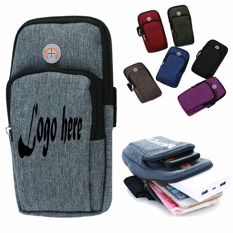 MOQ 30 Outdoor Sports Wrist Bag Full Color