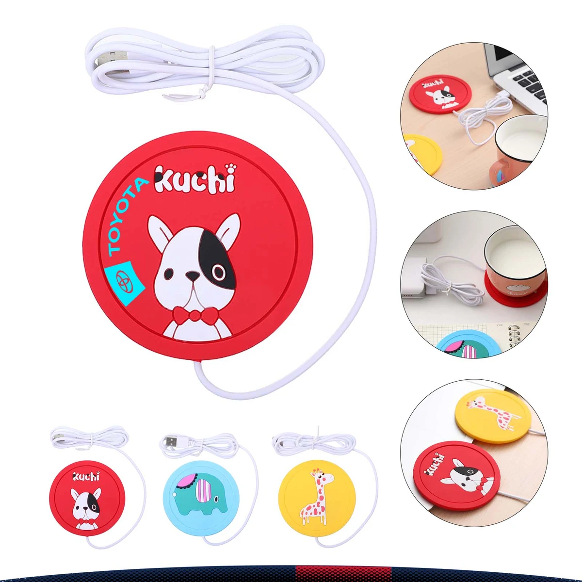 USB Silicone Heating Coaster 1