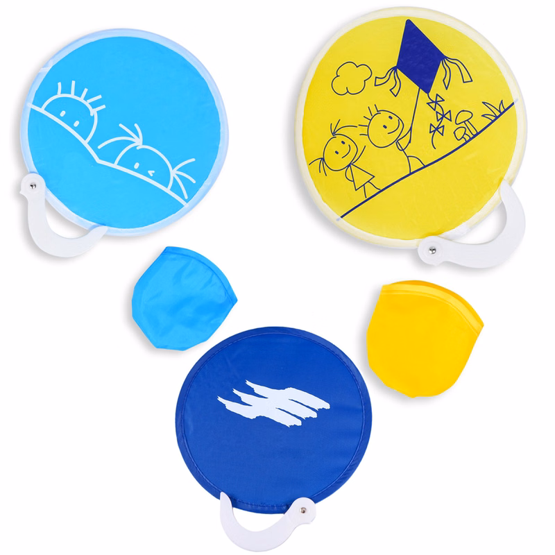 Custom Handheld Foldable Flying Disc Fans