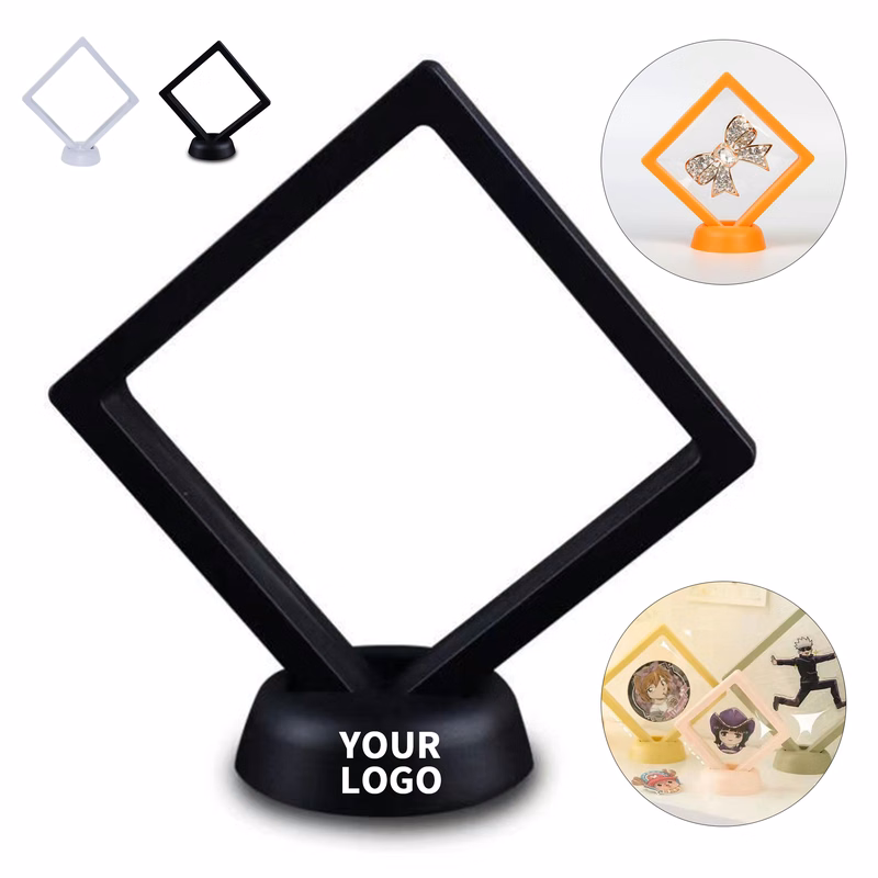 Square Three Dimensional Floating Jewelry Frame