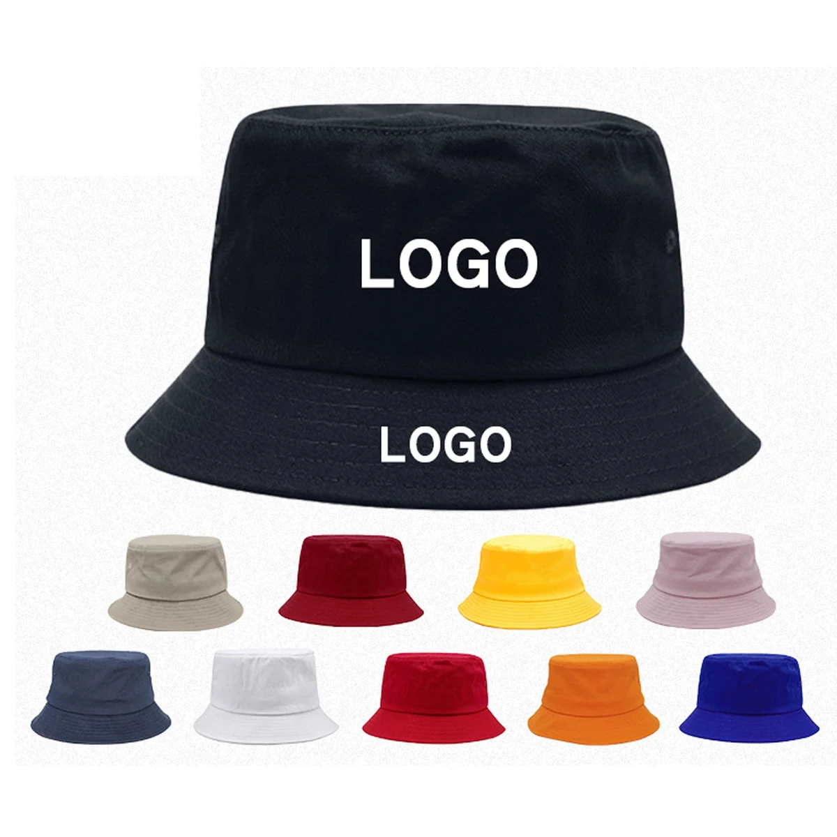 Unisex Cotton Packable Bucket Hat 1