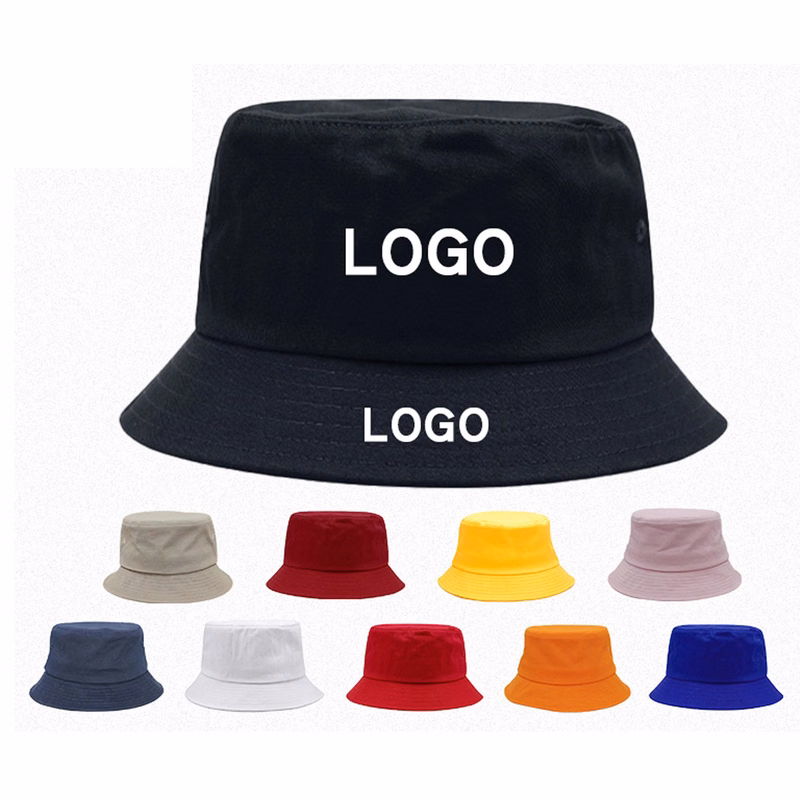 Unisex Cotton Packable Bucket Hat