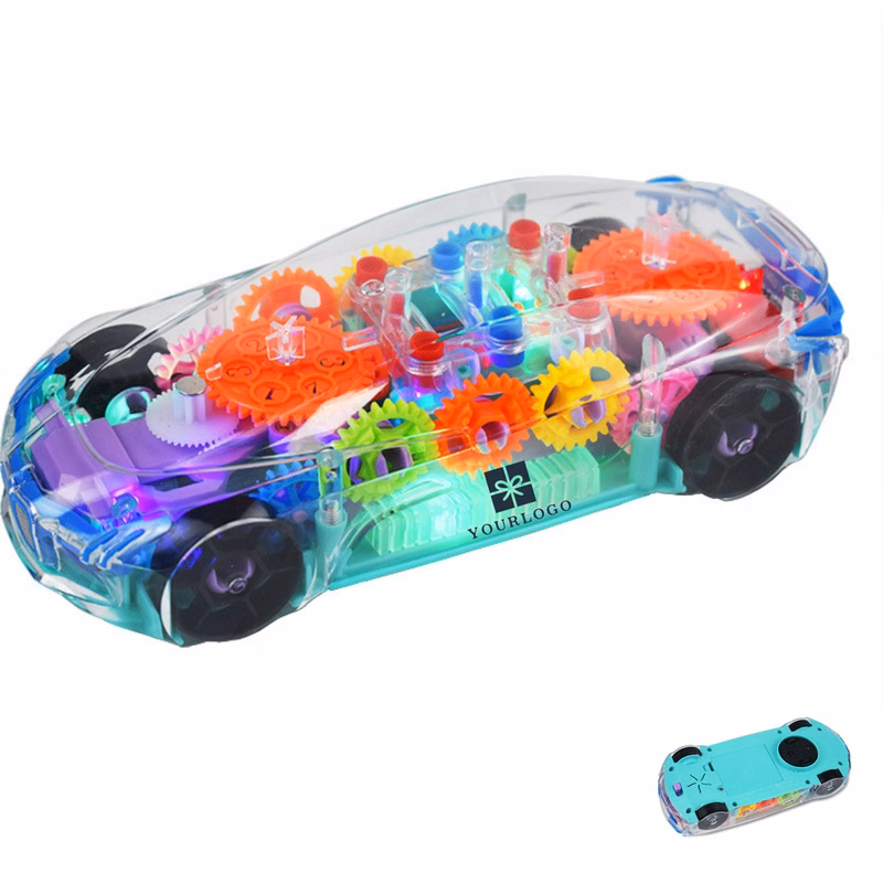 Light Up Transparent Toy Car