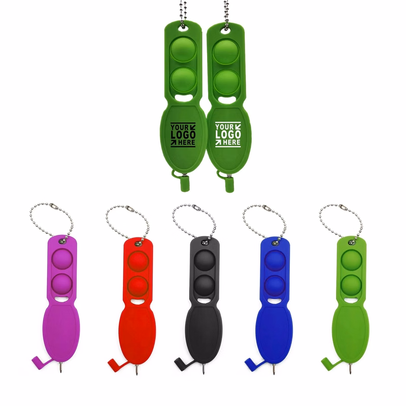 Pop Push Bubble Fidget Toy With Ballpoint Pen
