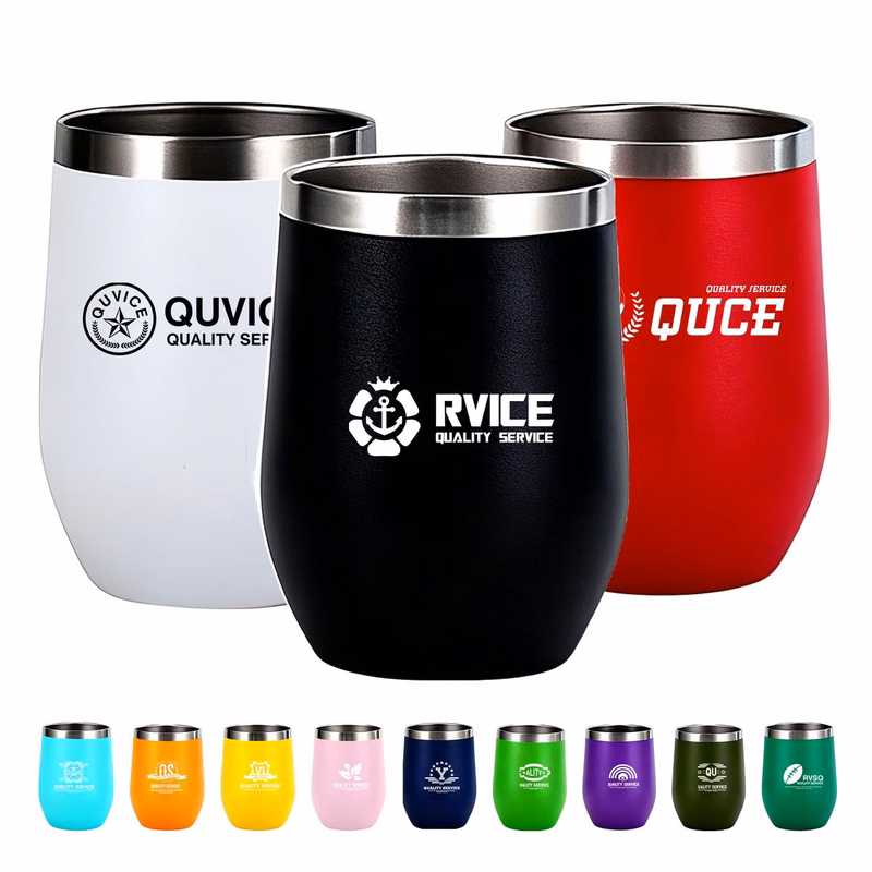 12 OZ Vacuum Insulated Stainless Steel Eggshell Mug