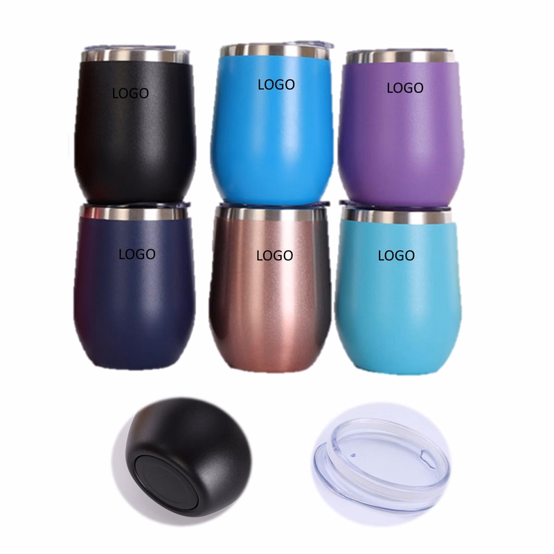 Egg Shape Car Cup 12 Oz. Portable Tumbler