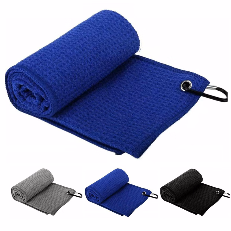 Waffle Microfiber Soft Golf Towel