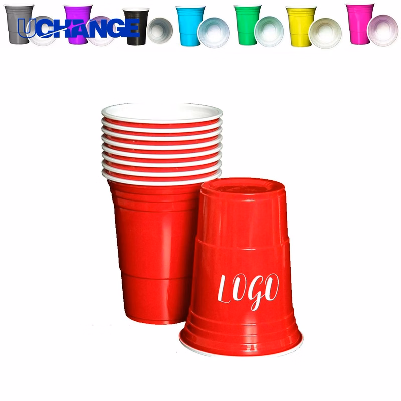 Disposable Plastic Party Cup Container (16 Oz)