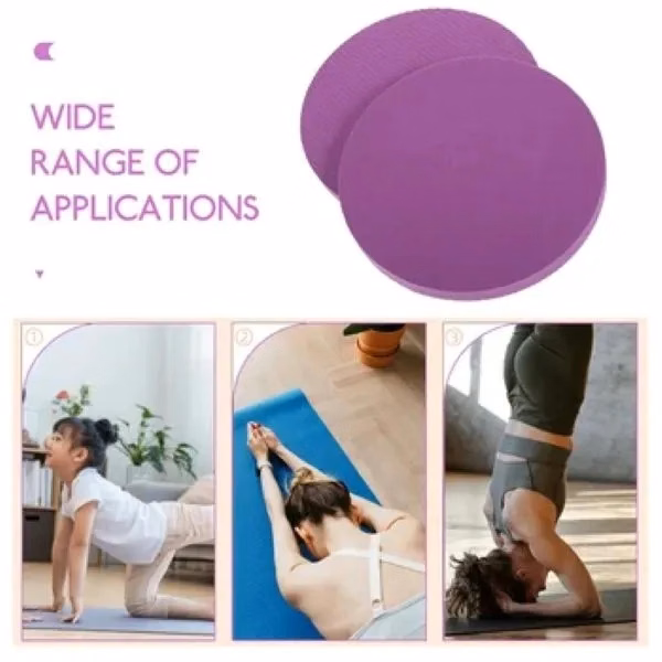 2 Pcs Yoga Balance Mat Knee Pad Cushion Set for Pilates