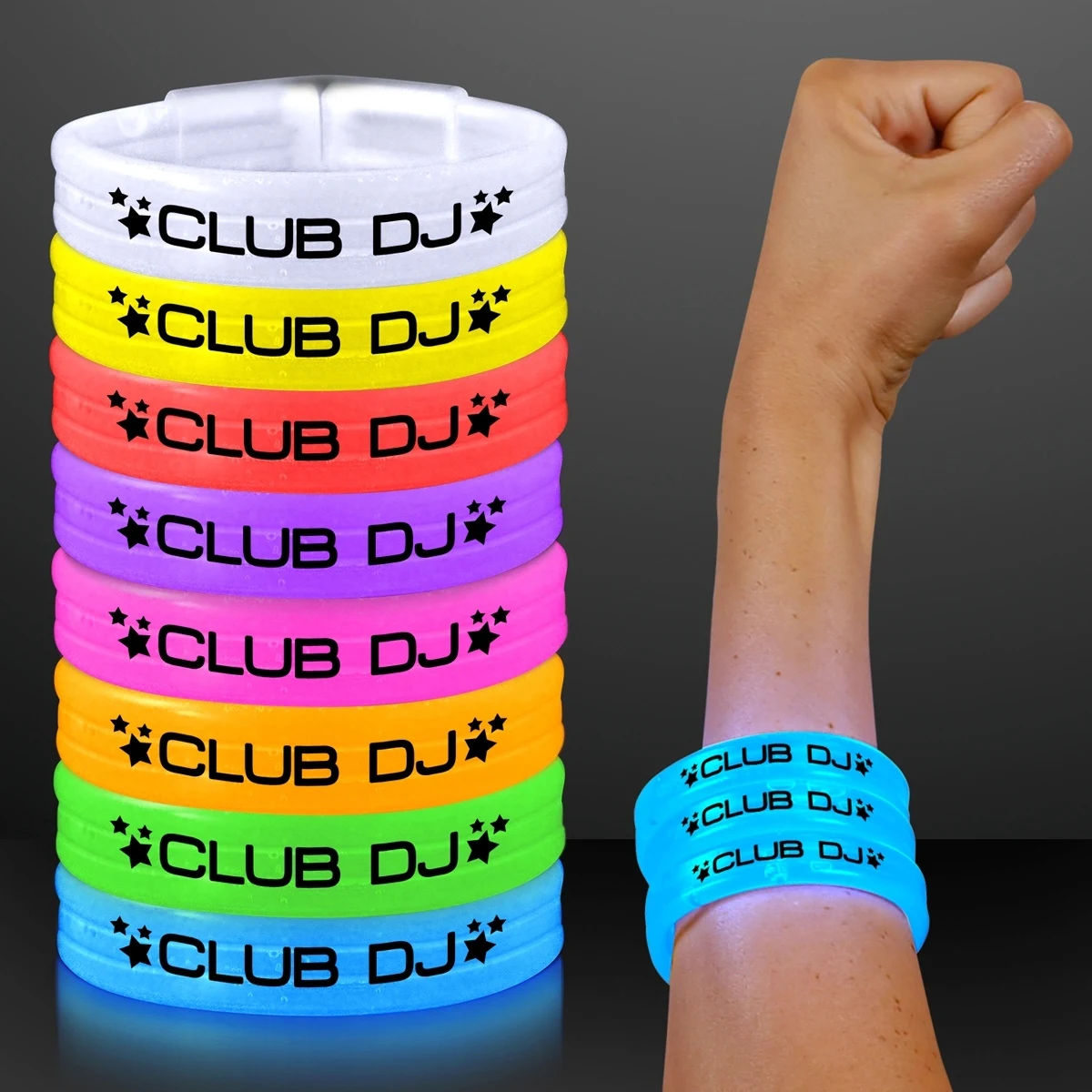 Thick Glow Bracelet Bangles 1