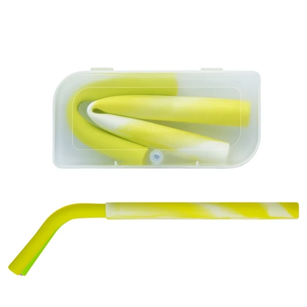 Custom Detachable Silicone Straws — Bendable Adjustable Length Reusable Beverage 1