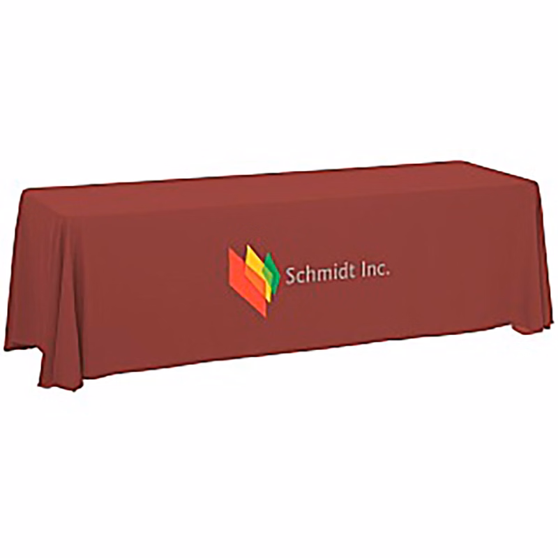 Serged Closed-Back Table Throw
